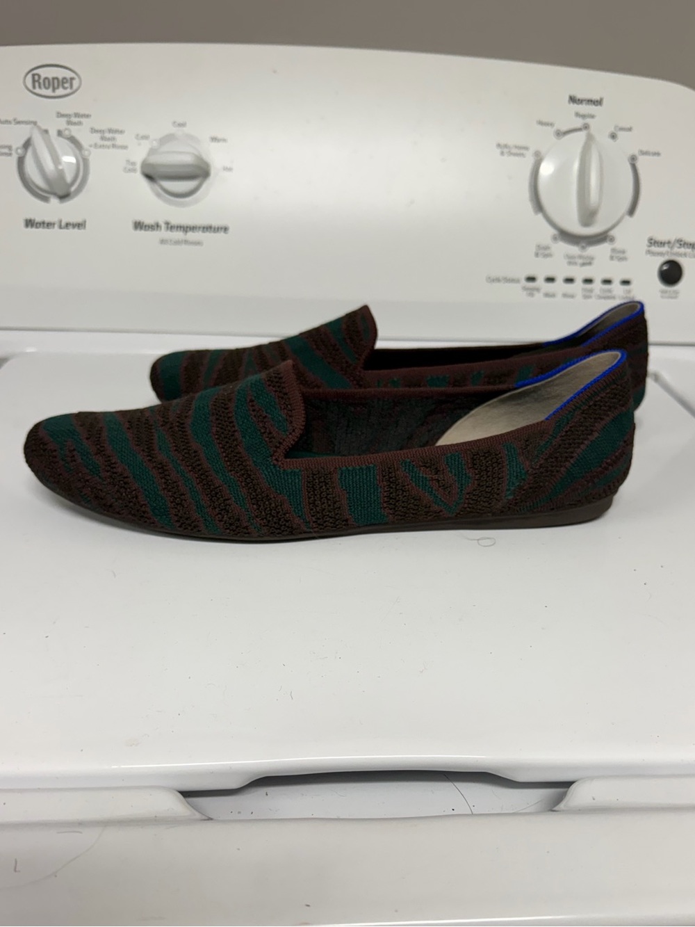 Rothy’s Juniper Zebra Loafer Size 12